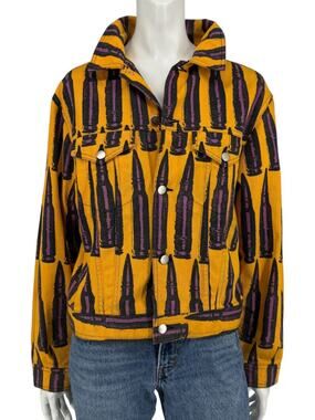 Stephen Sprouse Bullet Print Denim Jacket – Spring/Summer 1988 – Size S